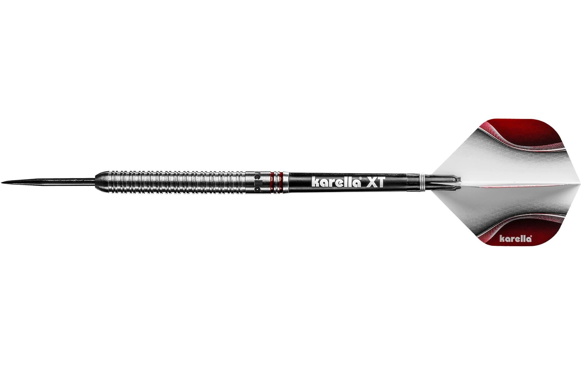 Karella Dartpfeile Steeldart Shotgun 24g, 3 Stück – Silber Karella Dartpfeile Steeldart Shotgun 24g, 3 Stück – Silber