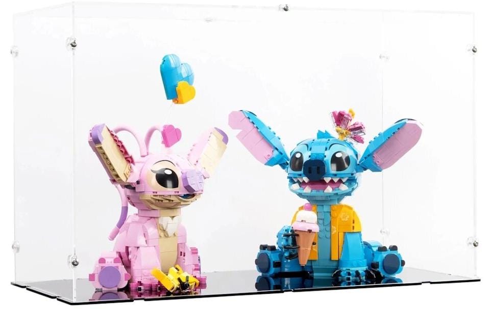 iDisplayit Acryl-Display für LEGO 43249/43257 Stitch/Angel