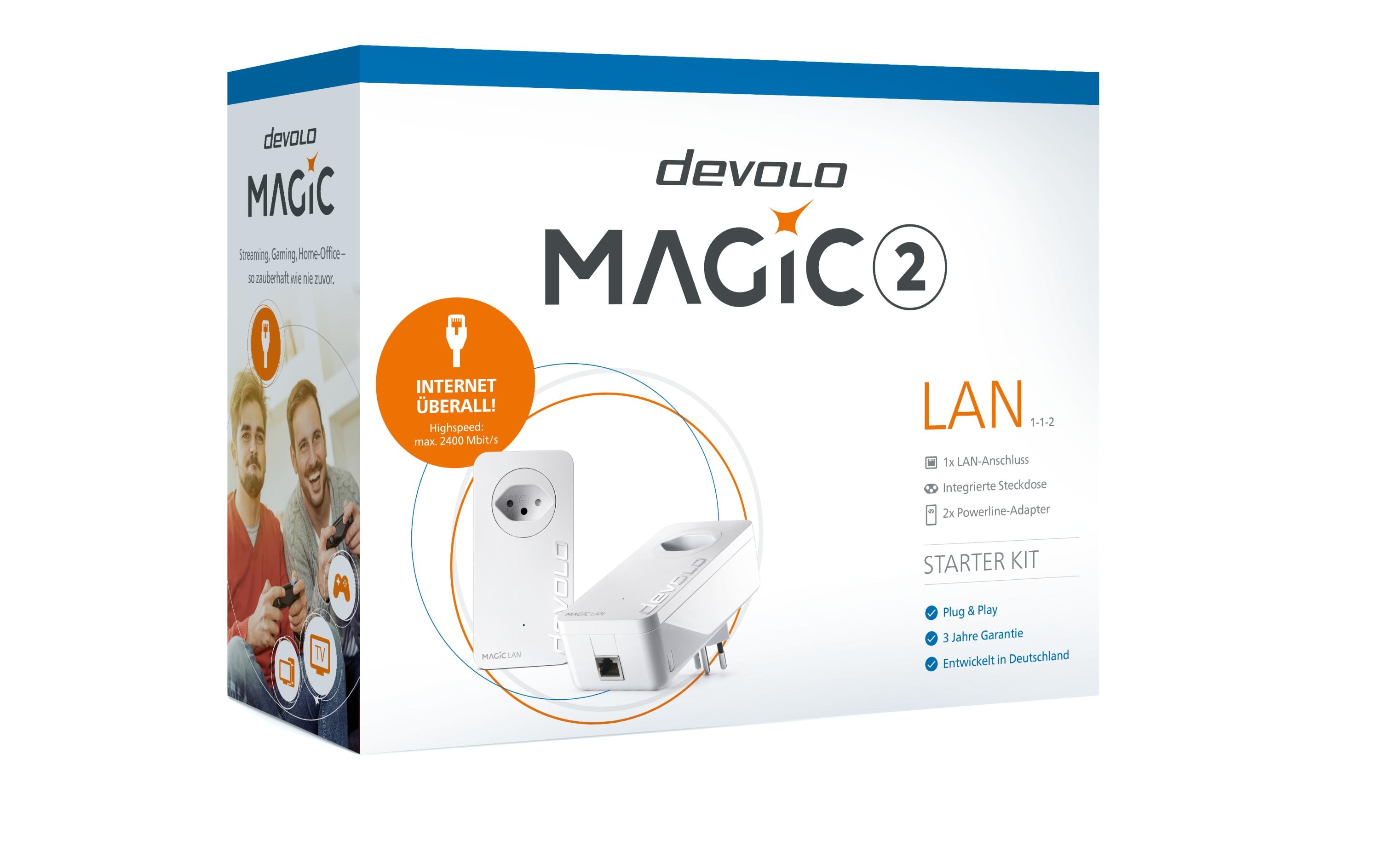 devolo Powerline Magic 2 LAN Starter Kit