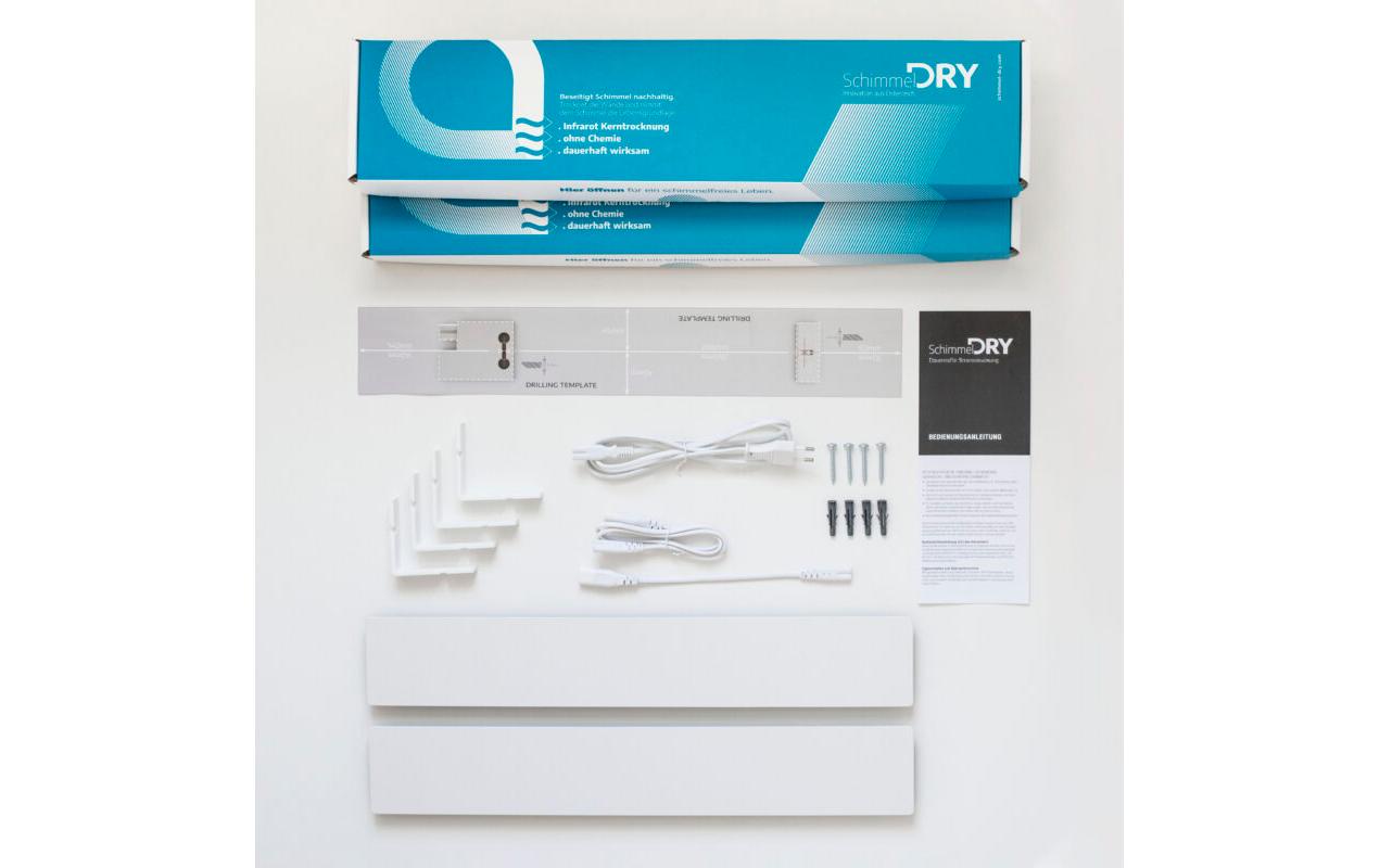 Technaxx Heizkörper Schimmel Dry Set M1+M2 55 W