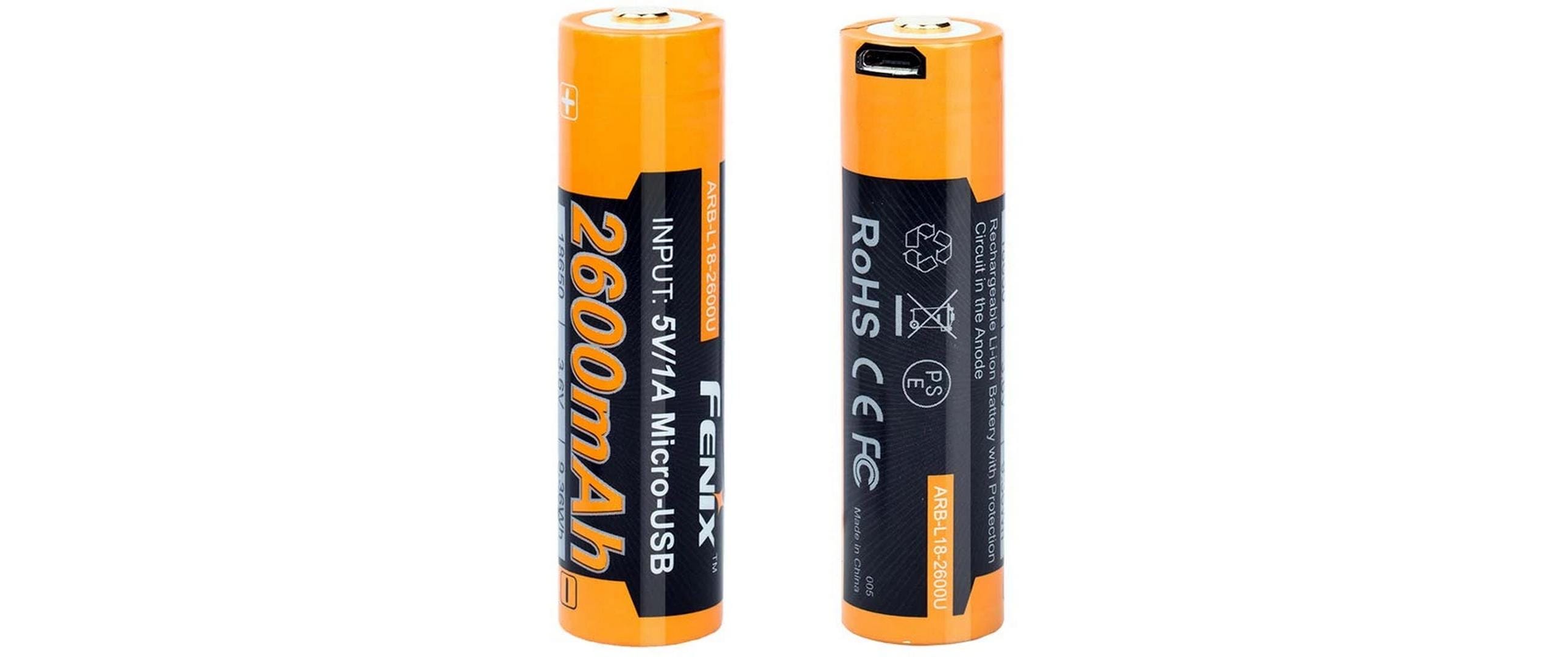 Fenix Akku ARB-L18-2600U 2600 mAh, 1 Stück