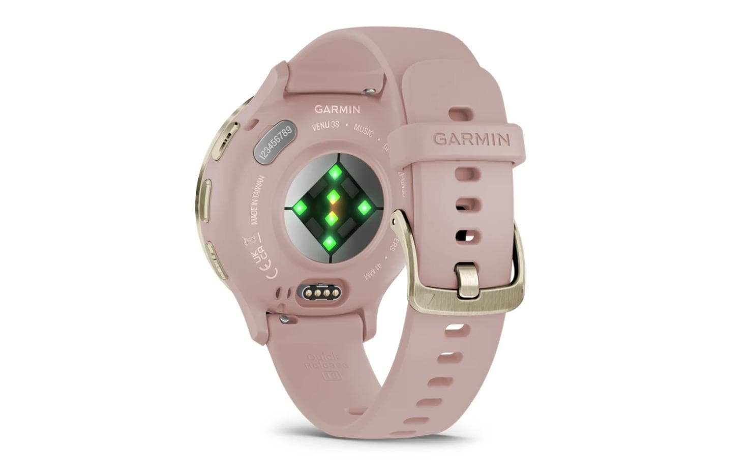 GARMIN Sportuhr Venu 3S Dust Rose / Softgold