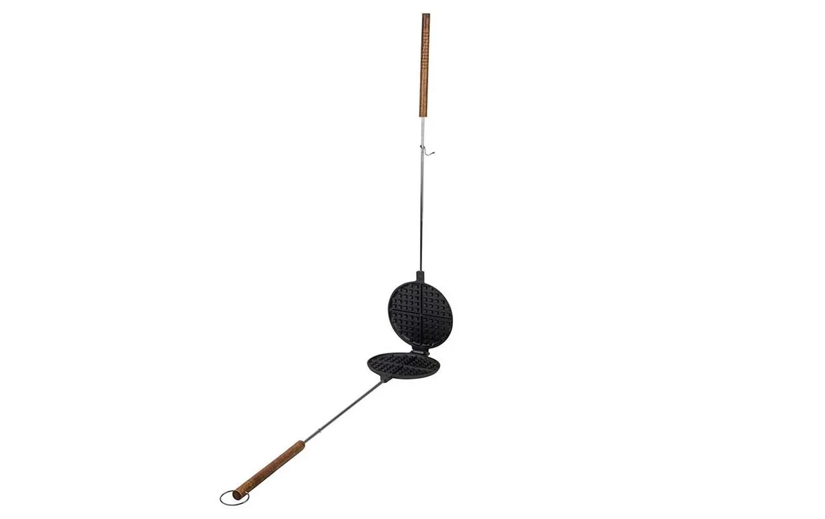 Esschert Design Grill-Waffeleisen, Ø 17.5 Esschert Design Grill-Waffeleisen, Ø 17.5