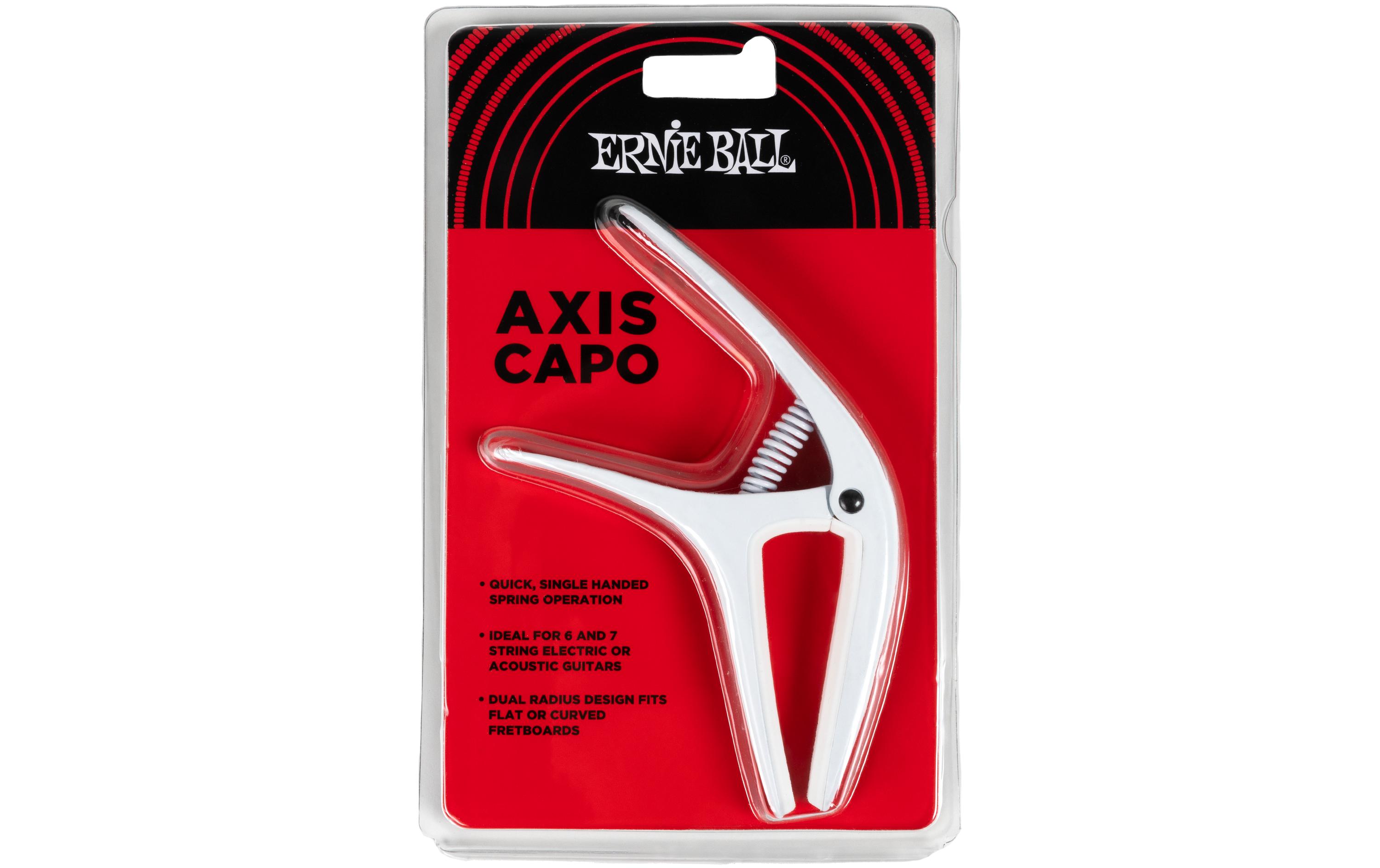 Ernie Ball Kapodaster Axis Capo Weiss