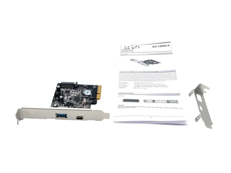 Exsys PCI-Express-Karte EX-12002-2 Exsys PCI-Express-Karte EX-12002-2