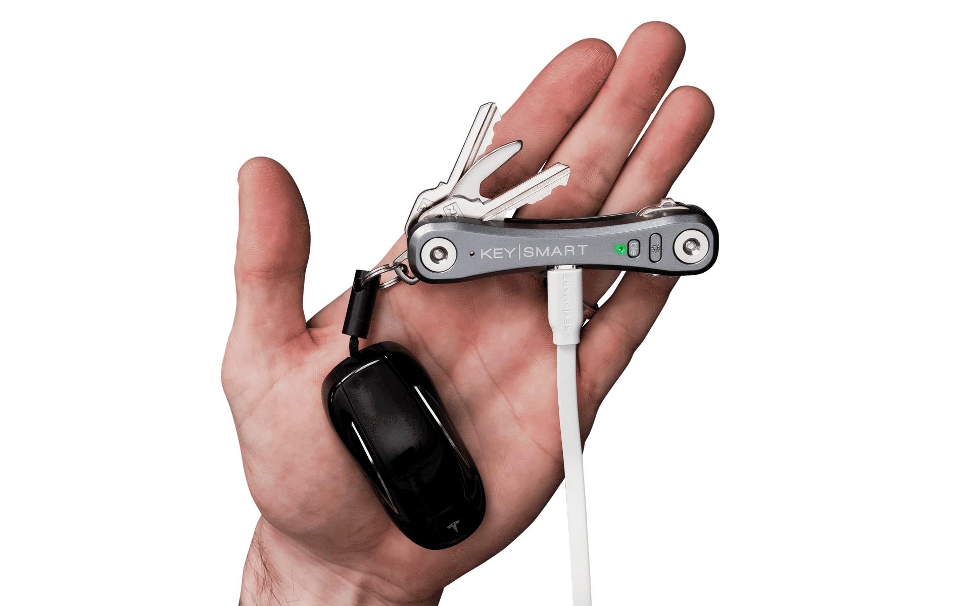 Keysmart Schlüsselhalter Pro Tile Schiefer