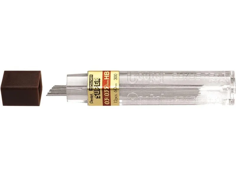 pentel Schreibmine Hi-Polymer Super 0.3 mm, HB pentel Schreibmine Hi-Polymer Super 0.3 mm, HB