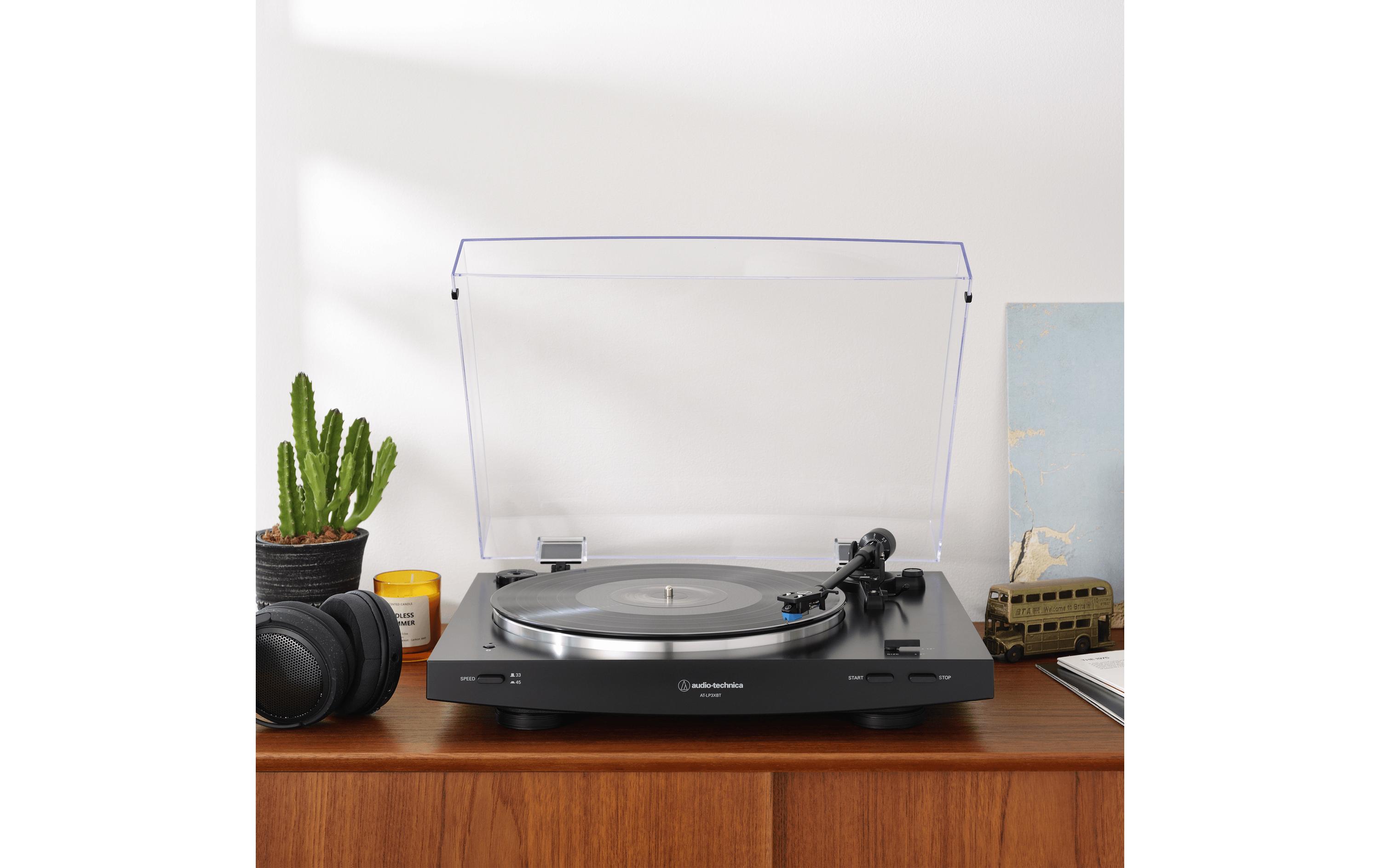 Audio-Technica Plattenspieler mit Bluetooth AT-LP3XBT Schwarz Audio-Technica Plattenspieler mit Bluetooth AT-LP3XBT Schwarz