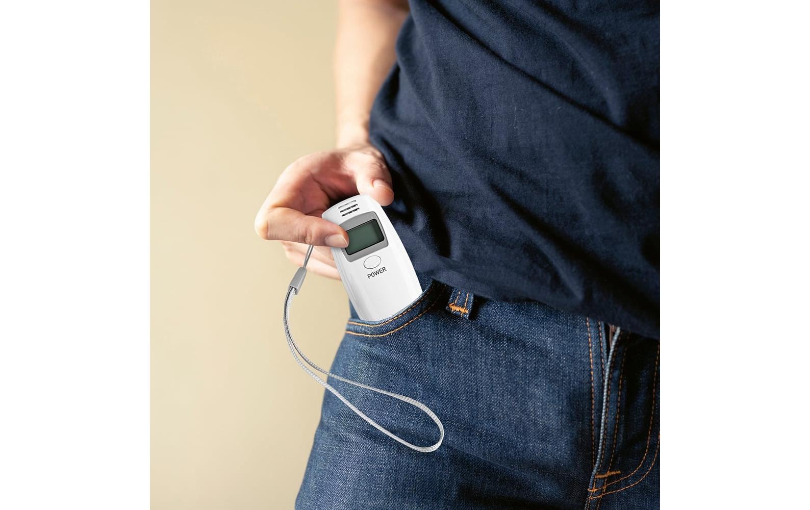 EASYmaxx Alkoholtester Weiss