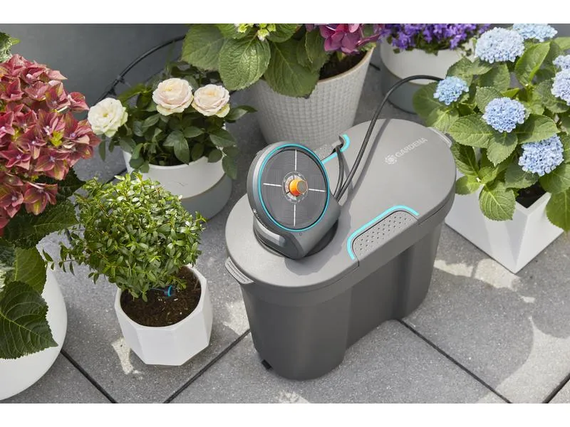 GARDENA Bewässerungs-Set AquaBloom mit Wasserbehälter GARDENA Bewässerungs-Set AquaBloom mit Wasserbehälter