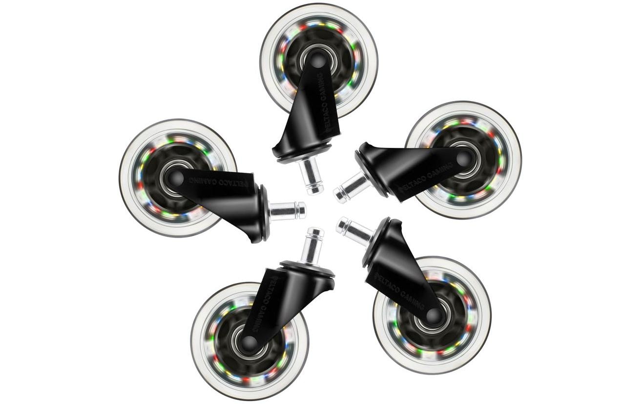 DELTACO Ersatzrollen GAM-141 Schwarz