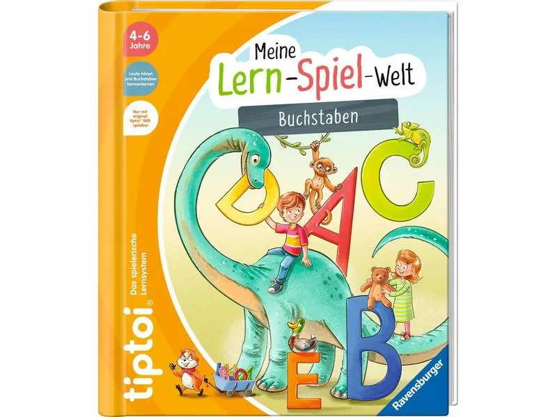 tiptoi Lernbuch Meine Lern-Spiel-Welt: Buchstaben tiptoi Lernbuch Meine Lern-Spiel-Welt: Buchstaben