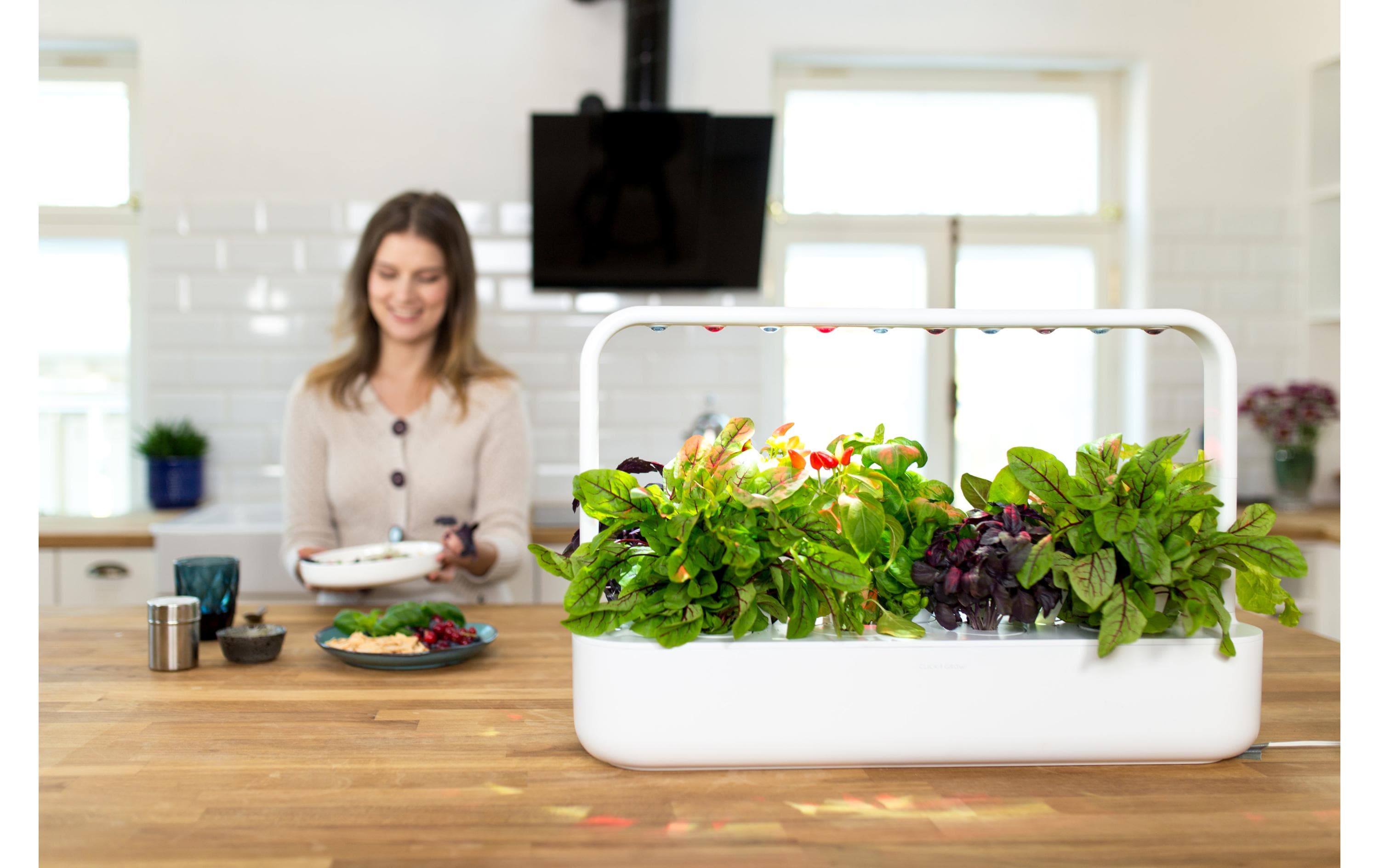 Click and Grow Kräutertopf Smart Garden 9 Weiss