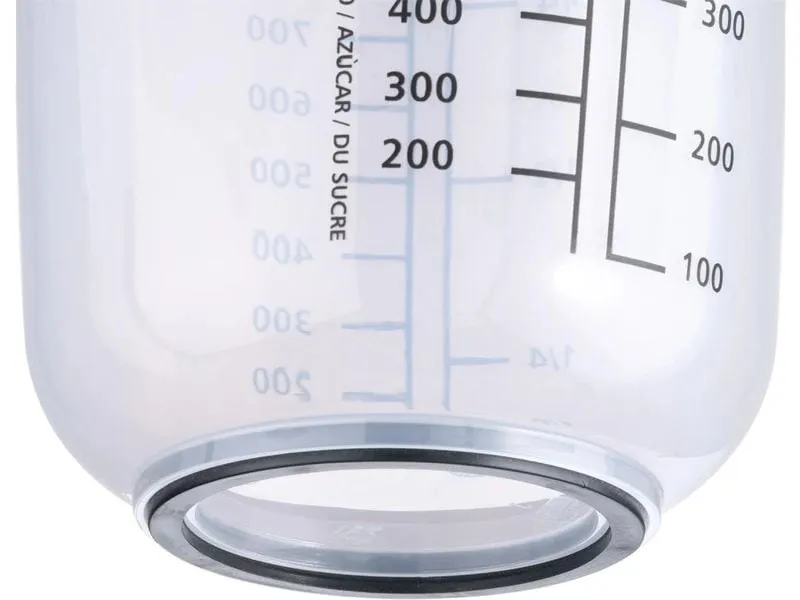 APS Rührbecher mit Deckel MIXUP 1 l, Transparent