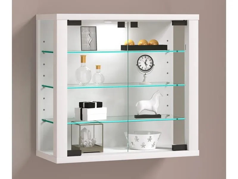 VCM Vitrine Vitrosa S 42.6 x 39.9 cm, Weiss