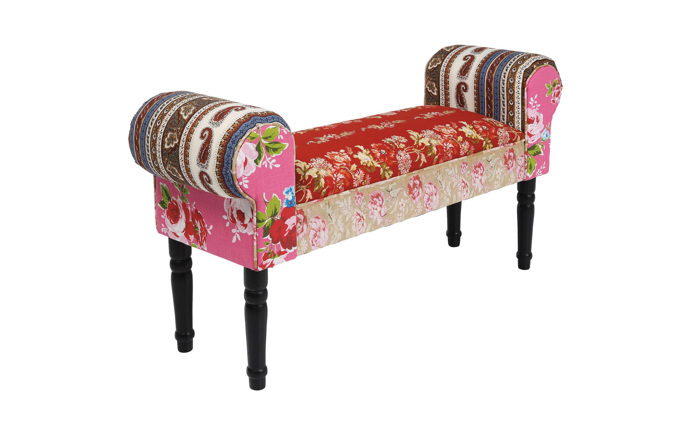 Kare Sitzbank Wing Patchwork 100 x 54 cm, Mehrfarbig