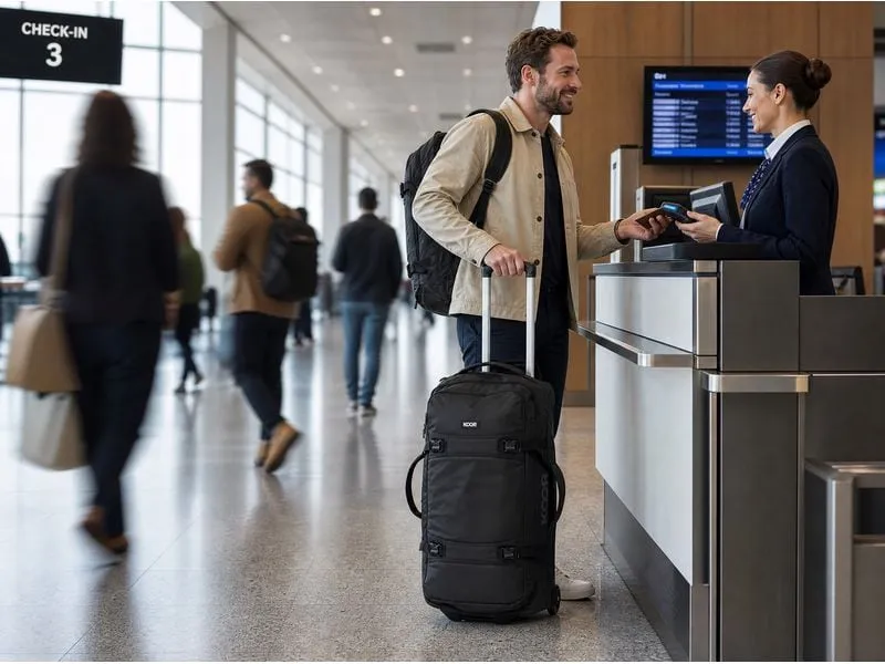 KOOR Reisekoffer Jiibs 70 L, Schwarz KOOR Reisekoffer Jiibs 70 L, Schwarz