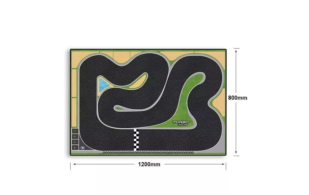 Turbo Racing Rennstrecke XL Micro Rally 800 x 1200 mm