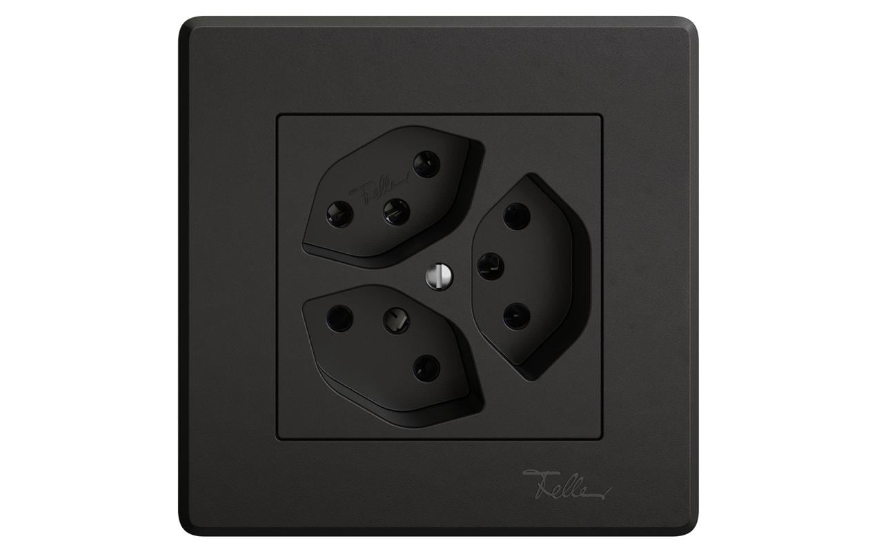 Feller EDIZIOliv Steckdose UP T13 3xT13 Feller EDIZIOliv Steckdose UP T13 3xT13