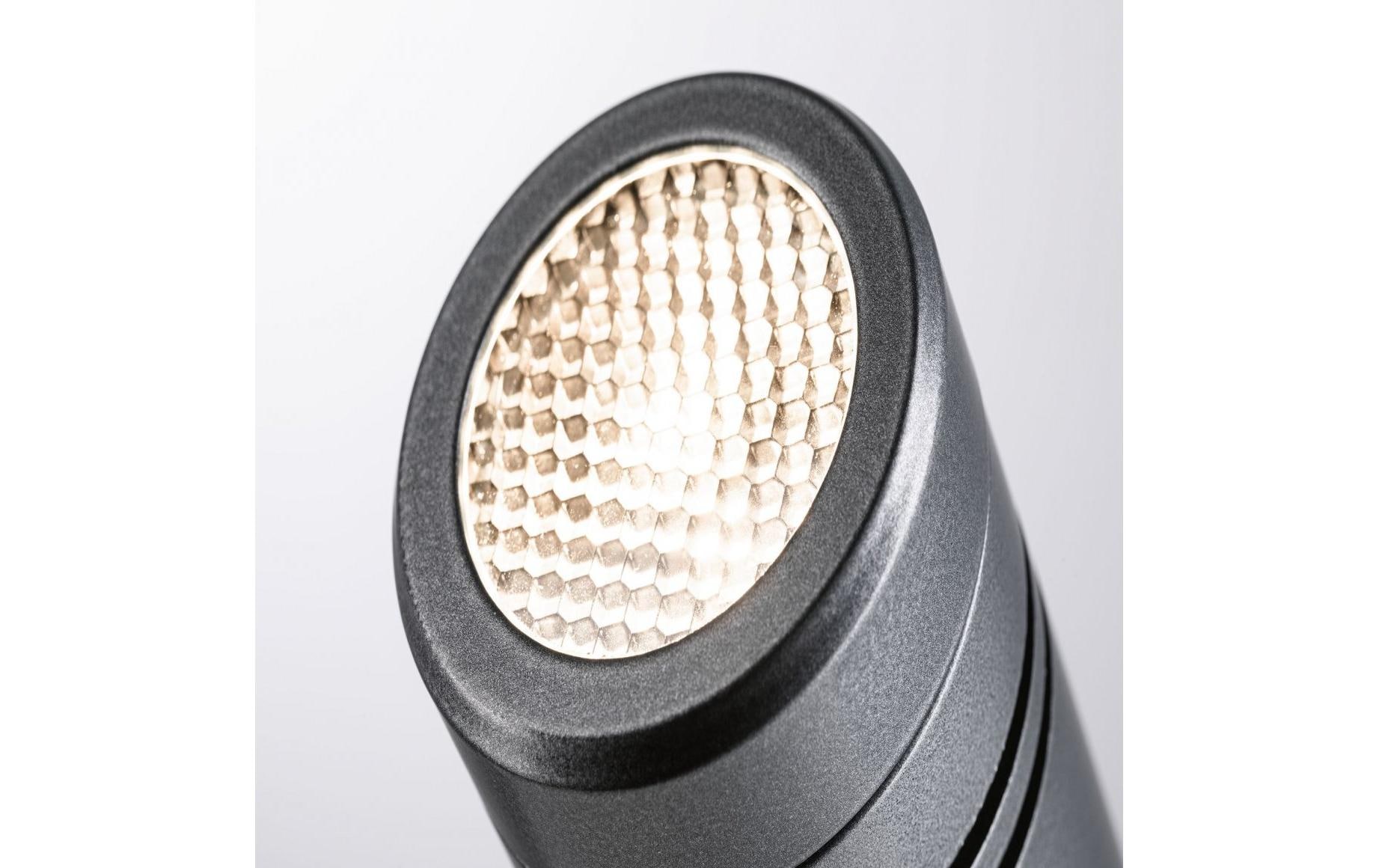 Paulmann Gartenspot Plug & Shine Radon IP65, 3000 K, 11 W, Grau Paulmann Gartenspot Plug & Shine Radon IP65, 3000 K, 11 W, Grau