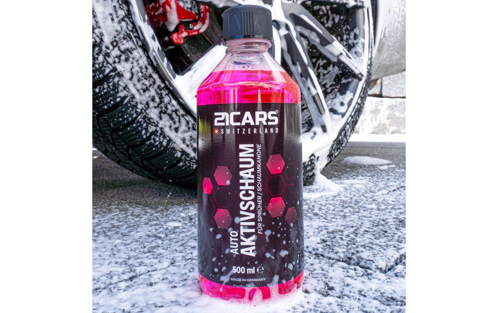 21CARS Aktivschaum Reiniger 500 ml Himbeerduft