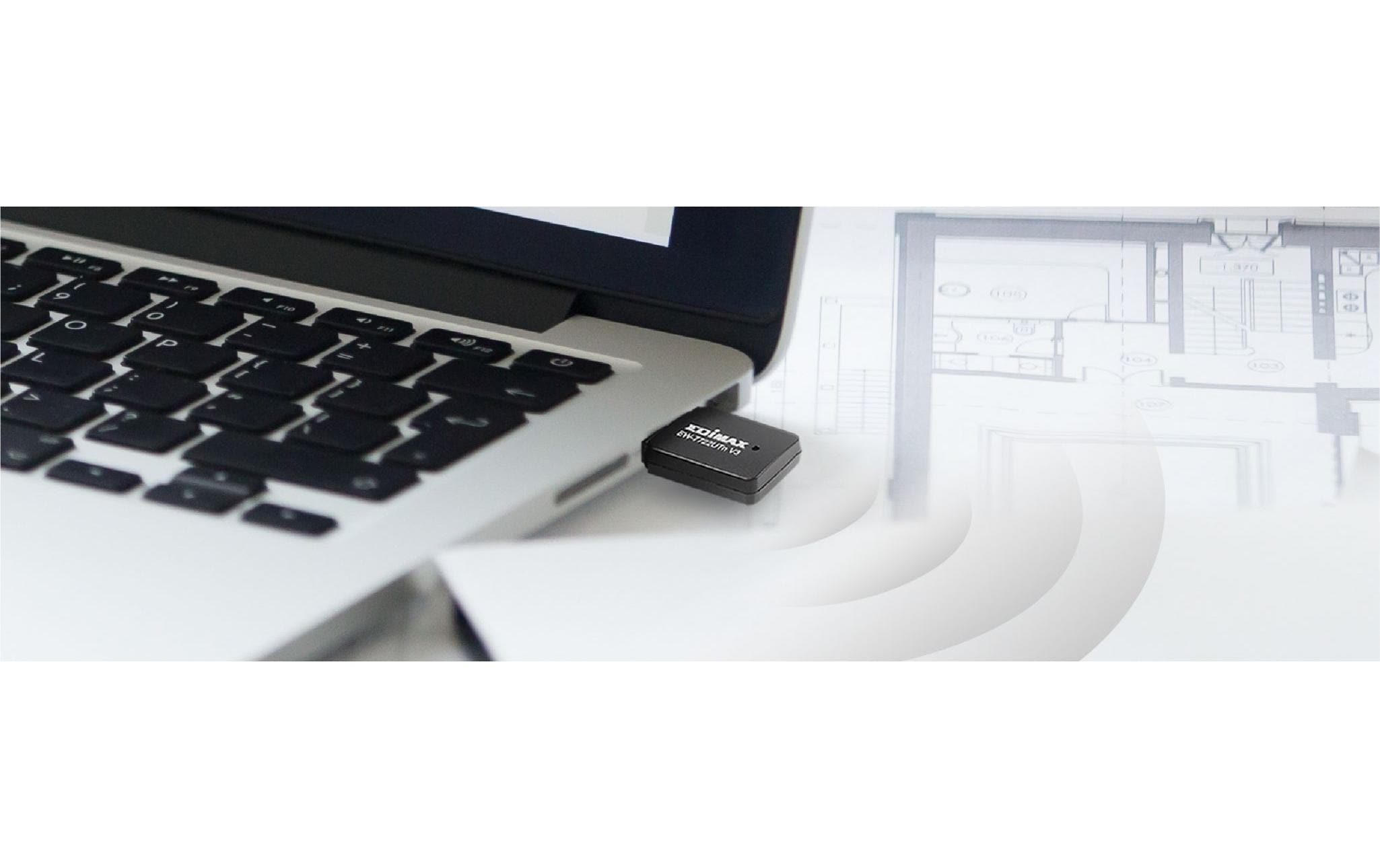 Edimax WLAN-N USB-Stick EW-7722UTN V3 Edimax WLAN-N USB-Stick EW-7722UTN V3