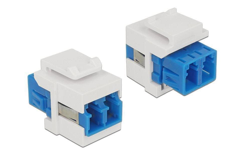 Delock Keystone-Modul LWL Singlemode LC-LC Duplex