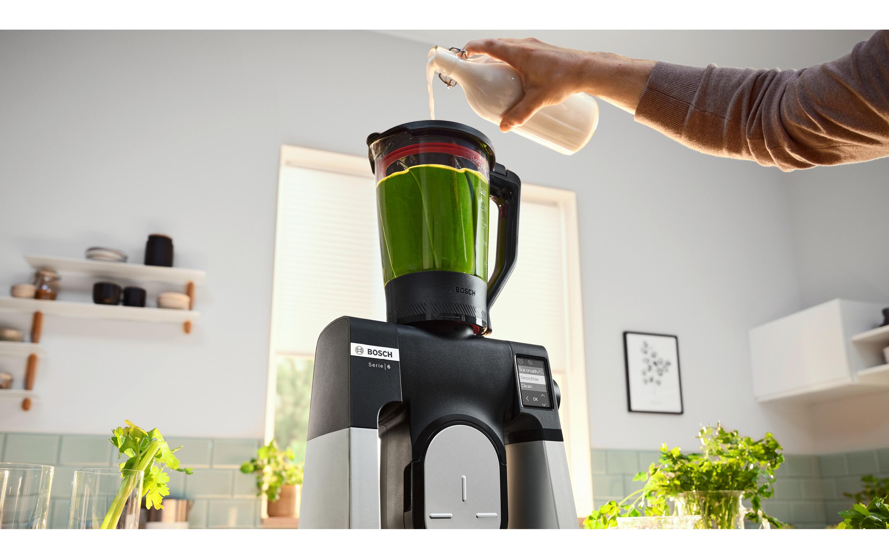 Bosch Küchenmaschine Serie 6 MUMS6ZS17 Edelstahl/Schwarz