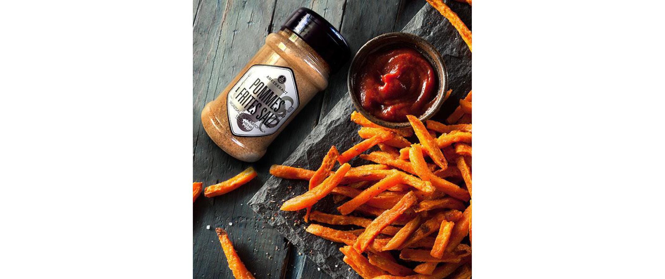 Ankerkraut Gewürz Pommes Frites Salz 270 g