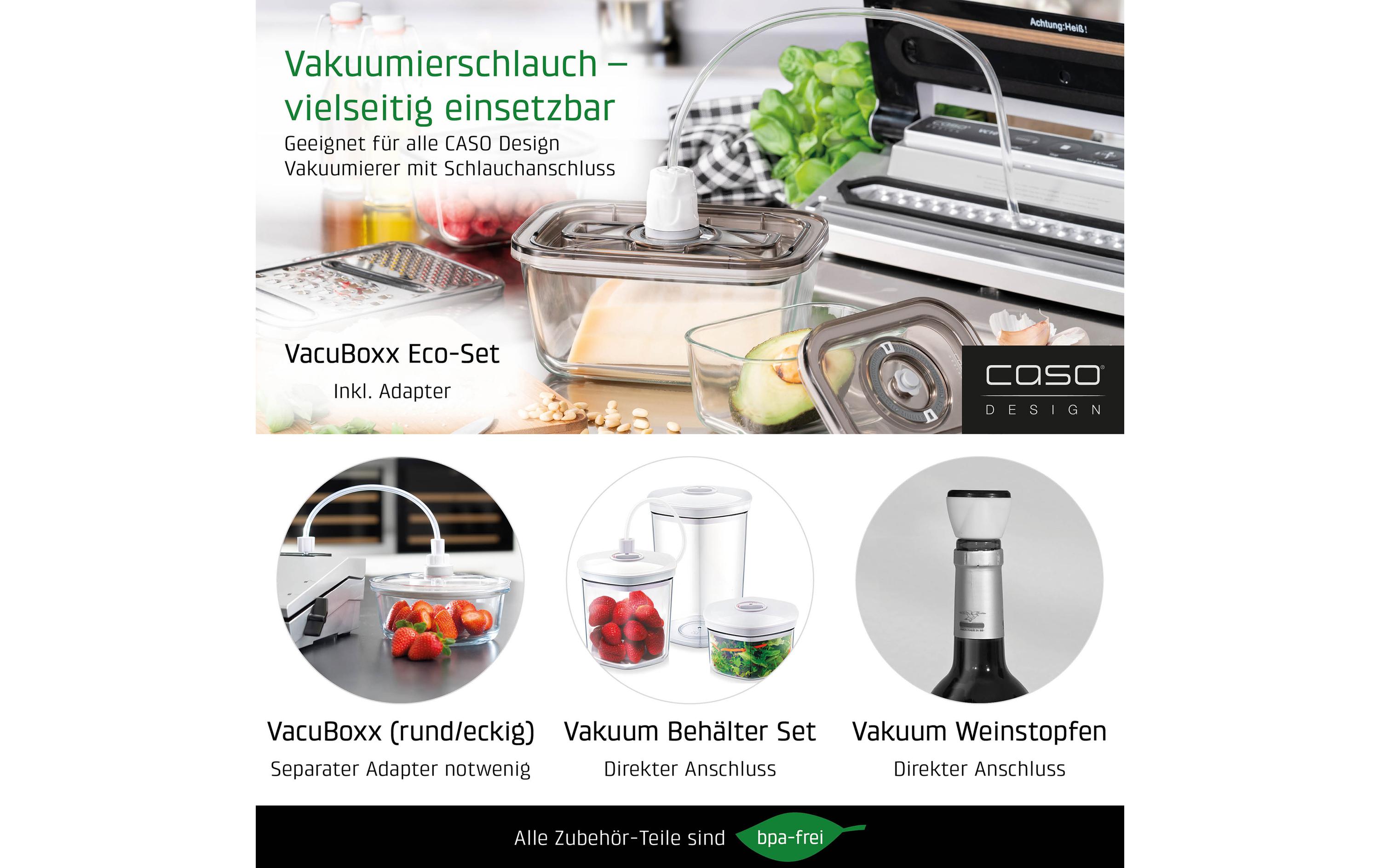 Caso Vakuumiergerät VR 490 Advanced Schwarz