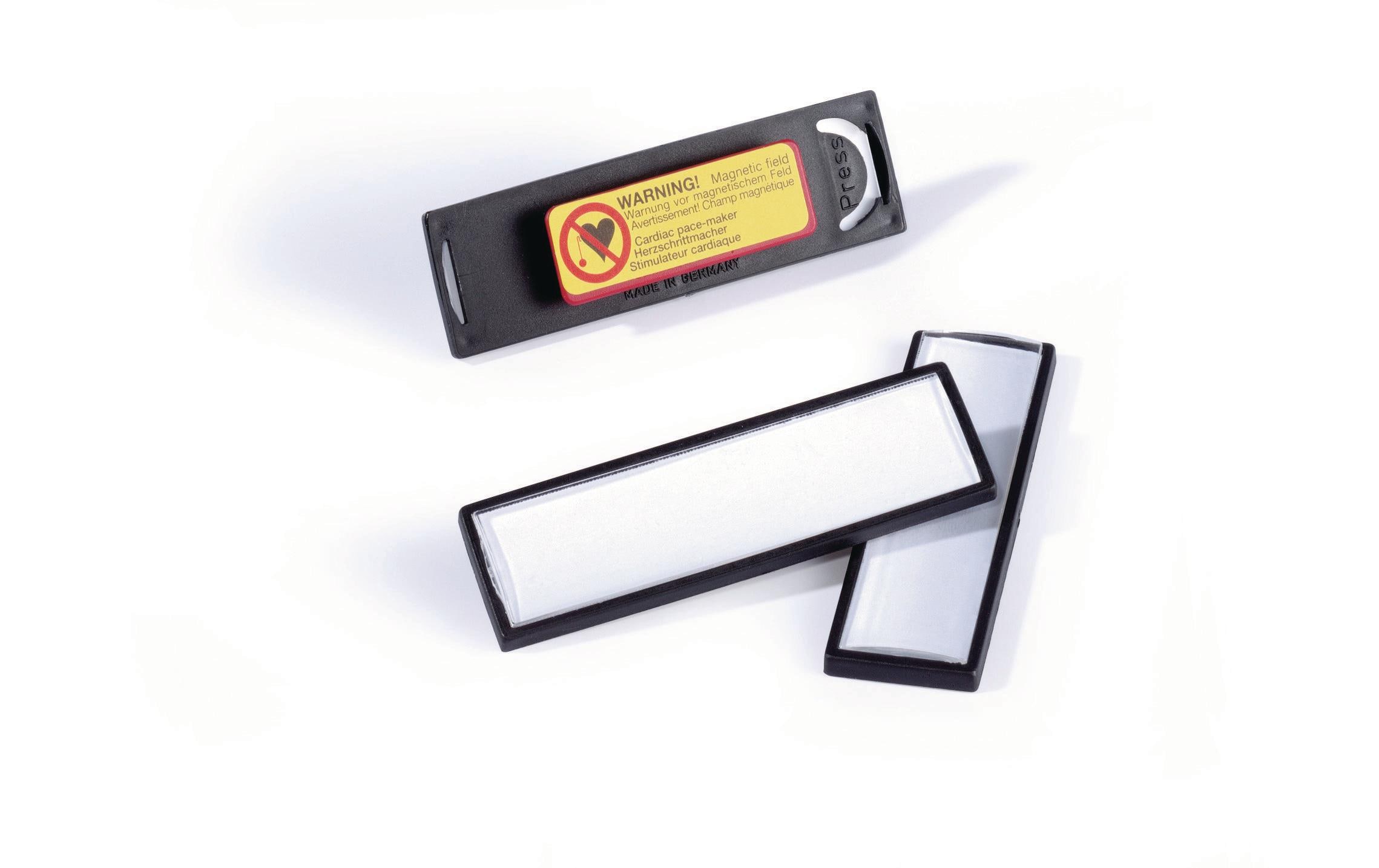 DURABLE Namensschild mit Magnet Clip Card 1.7 x 6.7 cm, 25 Stück DURABLE Namensschild mit Magnet Clip Card 1.7 x 6.7 cm, 25 Stück
