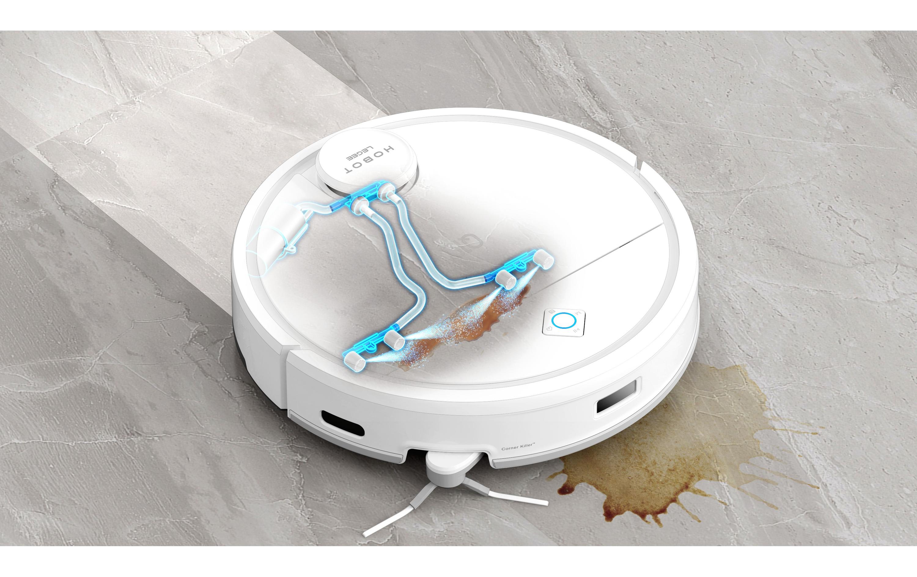 Hobot Saug- und Wischroboter Legee Q10 Weiss