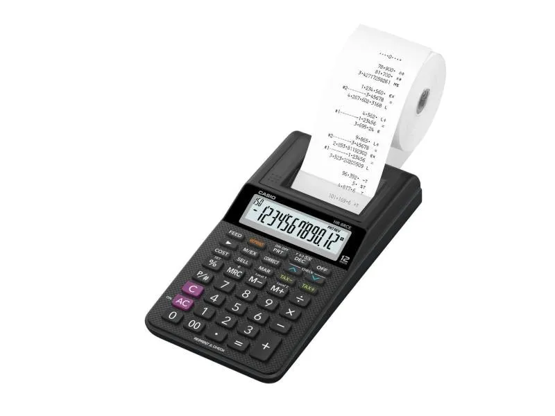 Casio Bürorechner CS-HR-8RCE-BK-S Casio Bürorechner CS-HR-8RCE-BK-S