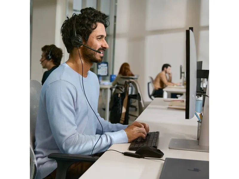 HP Headset Poly Mission 425 Stereo USB-C, kabelgebunden HP Headset Poly Mission 425 Stereo USB-C, kabelgebunden