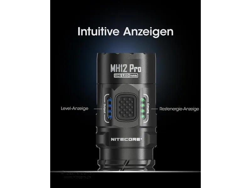 Nitecore Taschenlampe MH12 Pro 3300 lm Nitecore Taschenlampe MH12 Pro 3300 lm