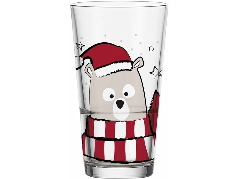 Leonardo Trinkglas Eisbär 6 x 330 ml, Transparent Leonardo Trinkglas Eisbär 6 x 330 ml, Transparent