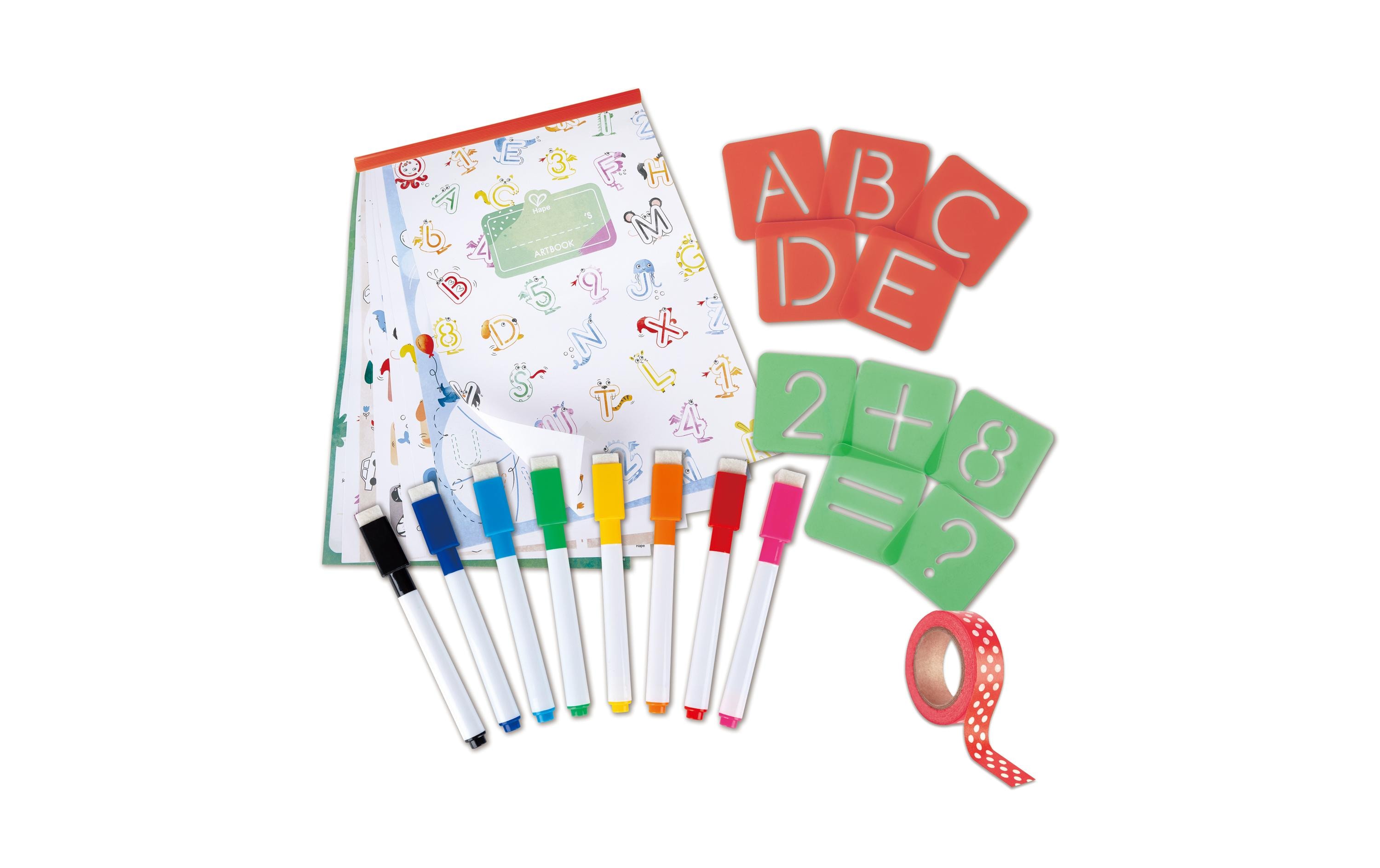 Hape Zubehör ABC und Zahlen Schablonen Hape Zubehör ABC und Zahlen Schablonen