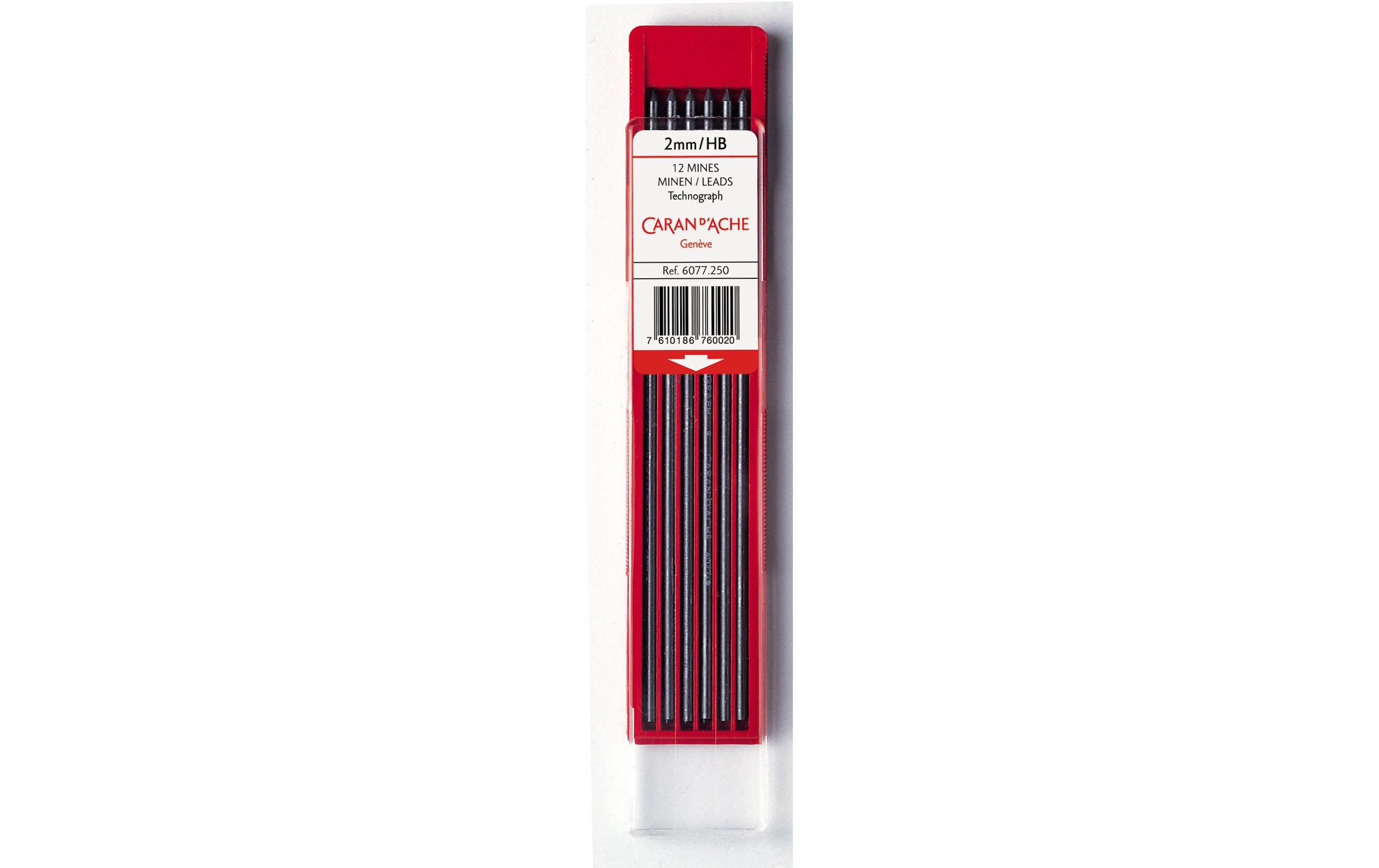 Caran d'Ache Schreibmine Technograph 2 mm, Grau, HB Caran d'Ache Schreibmine Technograph 2 mm, Grau, HB