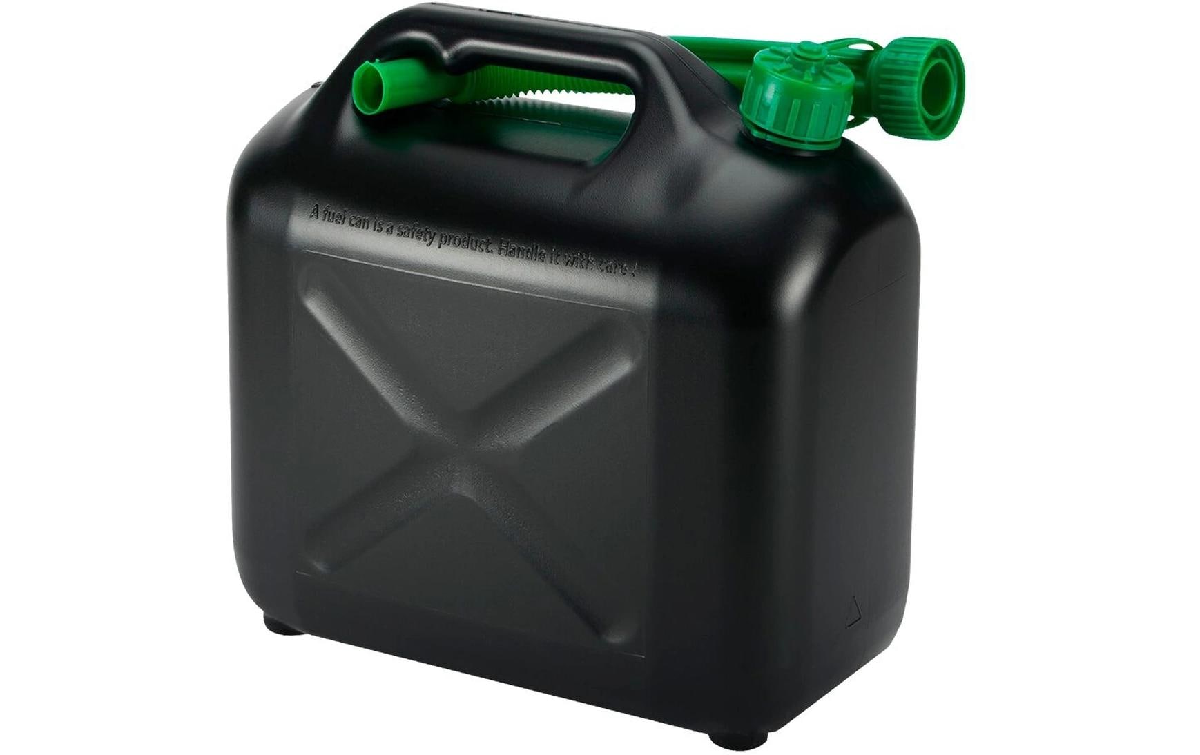 TopLine Kunststoff-Benzinkanister, 10 Liter, schwarz TopLine Kunststoff-Benzinkanister, 10 Liter, schwarz
