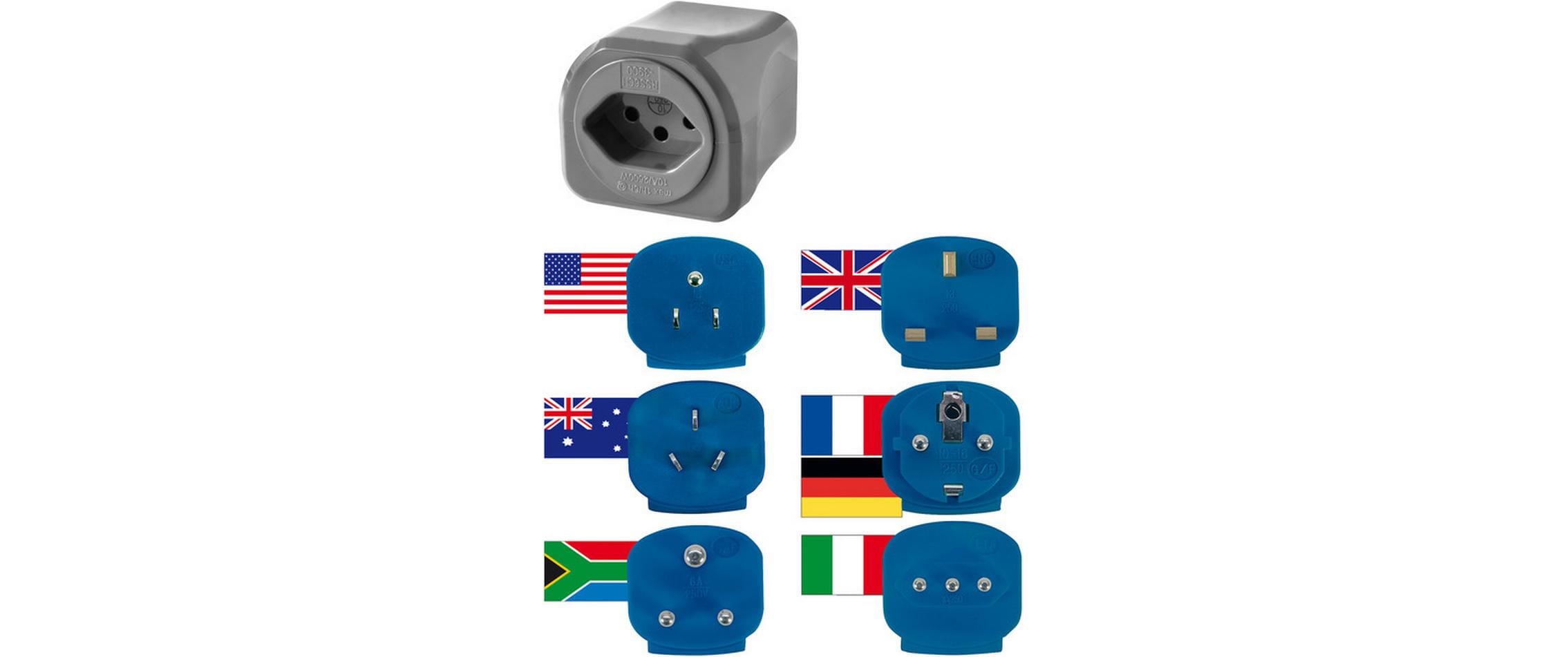 Brennenstuhl Reiseadapter CH – World