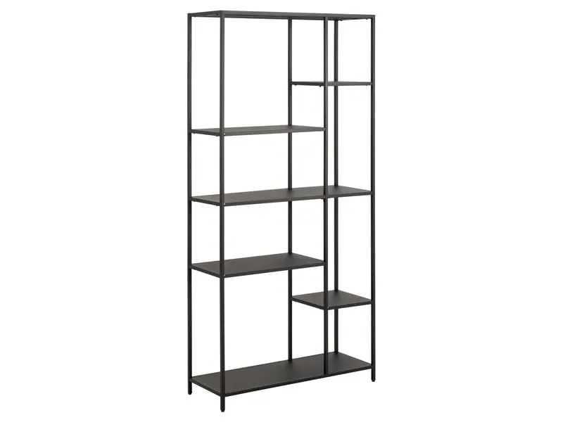 AC Design Regal Newcastle 79,5 x 30 x 165 cm, Schwarz AC Design Regal Newcastle 79,5 x 30 x 165 cm, Schwarz