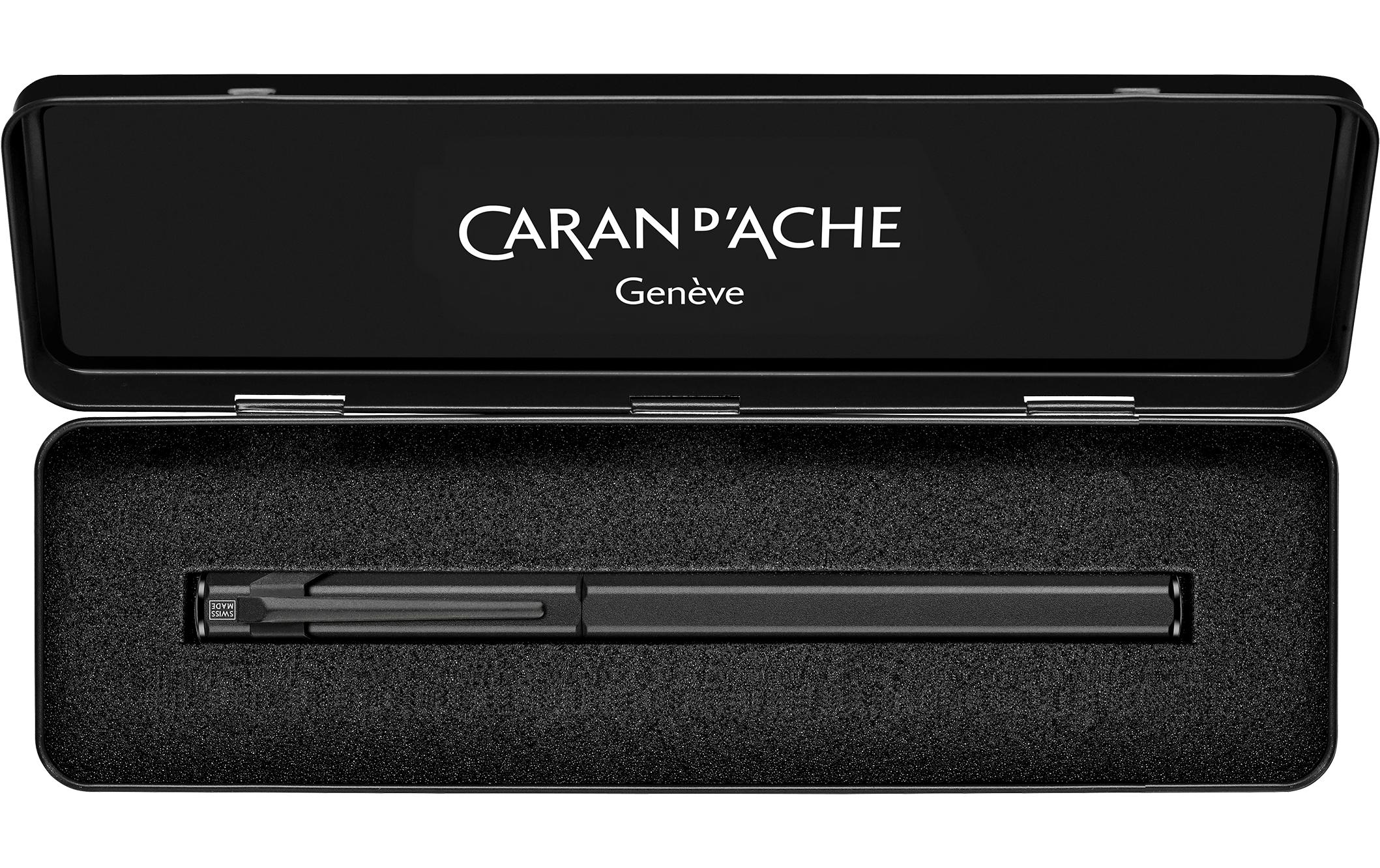 Caran d'Ache Füllfederhalter 849 Black Code 0.55 mm, Schwarz Caran d'Ache Füllfederhalter 849 Black Code 0.55 mm, Schwarz