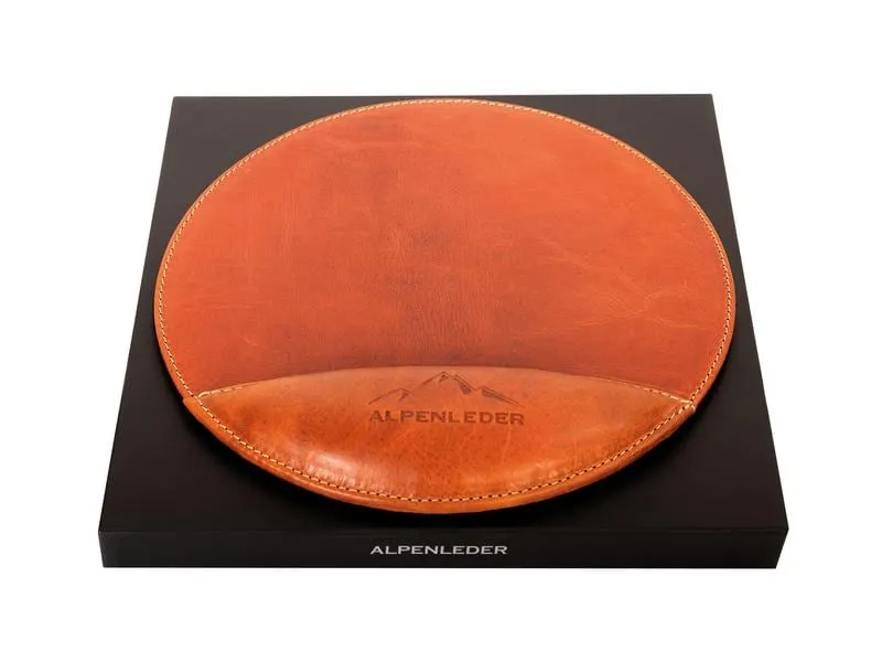 Alpenleder Mausmatte Meersburg Cognac Alpenleder Mausmatte Meersburg Cognac