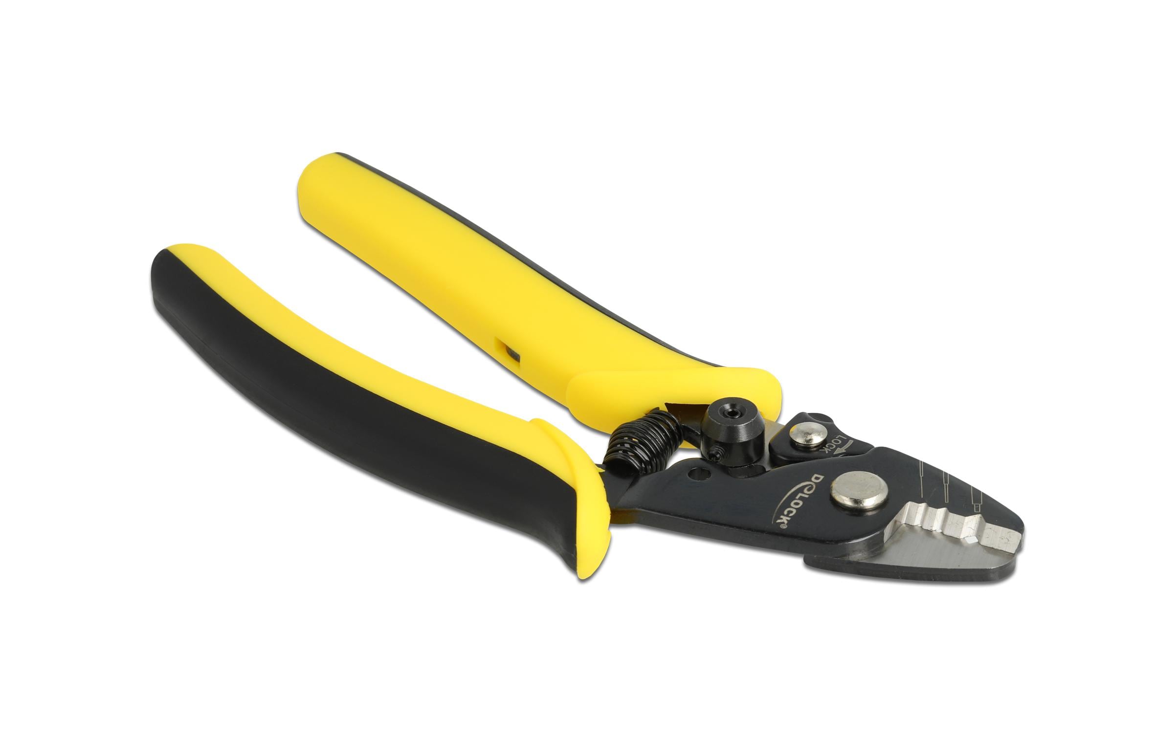 Delock Abisolierzange Glasfaser für LWL Kabel