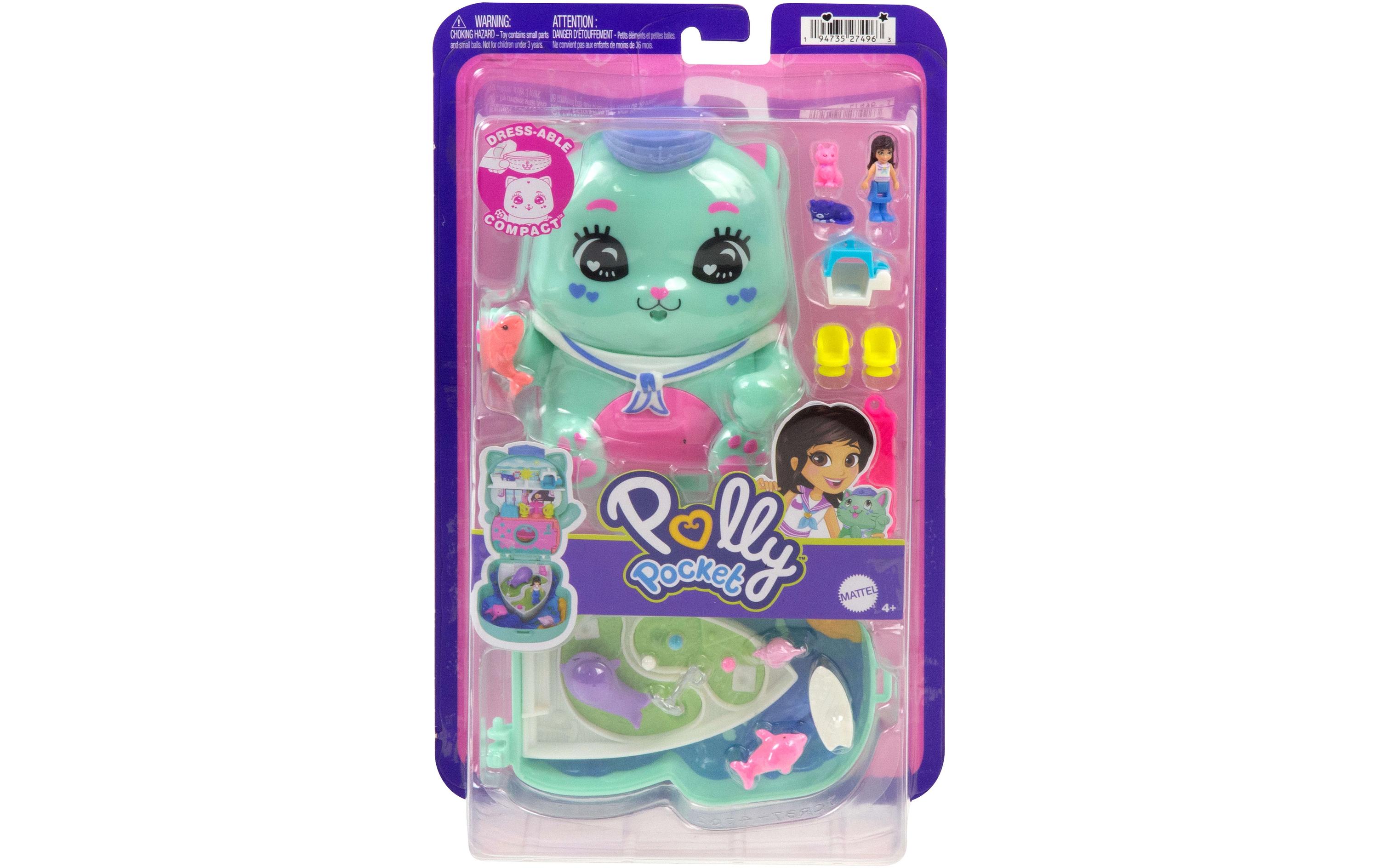 Polly Pocket Spielset Matrosenkatze Schatulle