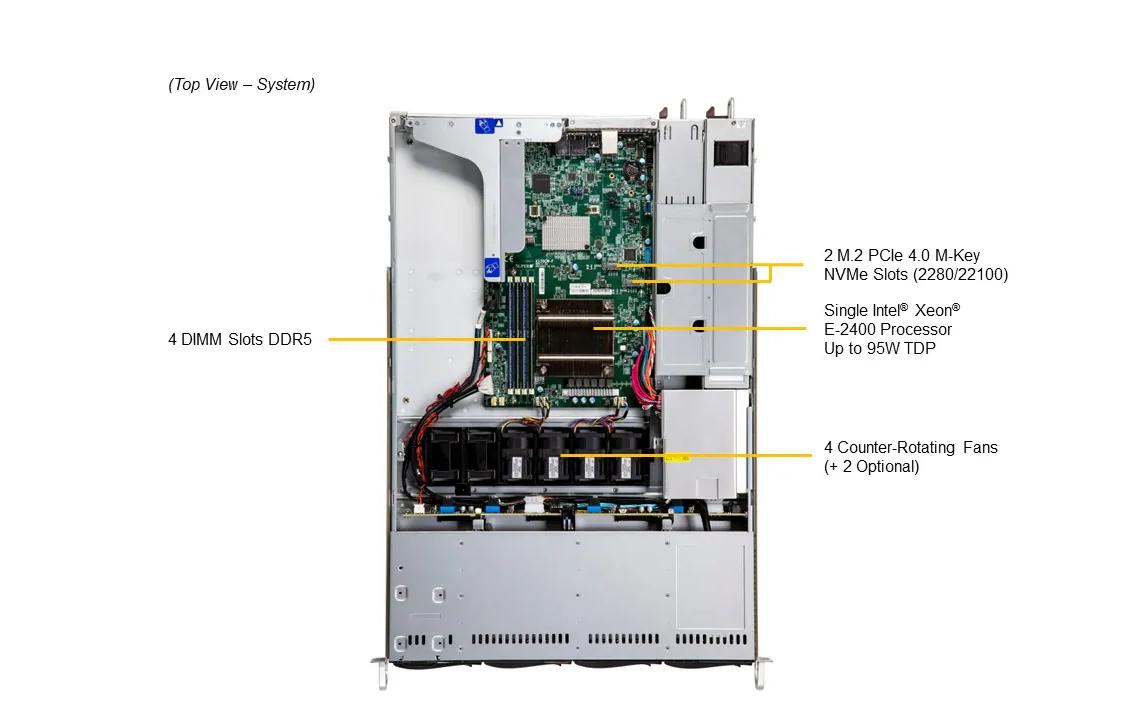 Supermicro Barebone SuperServer SYS-511R-W