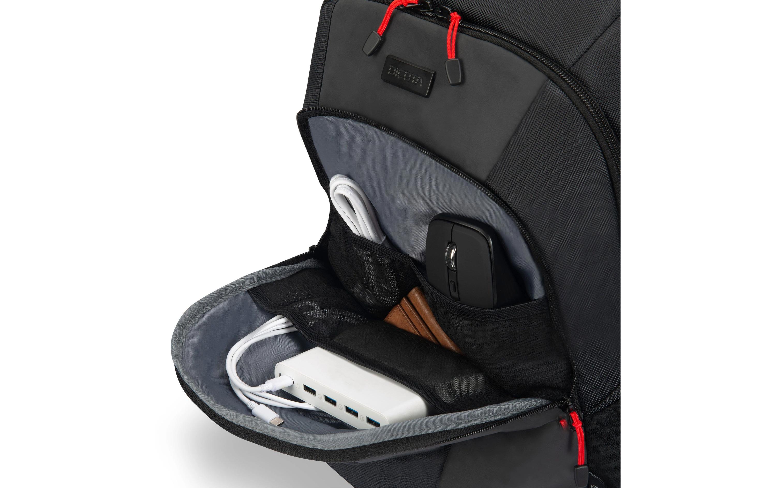 DICOTA Notebook-Rucksack Seeker II 13-16 Schwarz