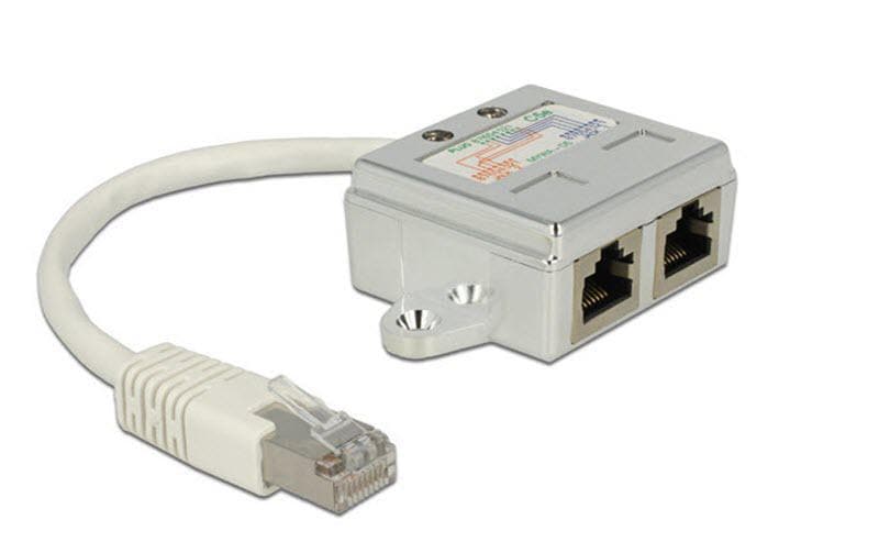 Delock Anschlussverdoppler RJ45 - 2x ISDN für 2 ISDN-Telefone Delock Anschlussverdoppler RJ45 - 2x ISDN für 2 ISDN-Telefone