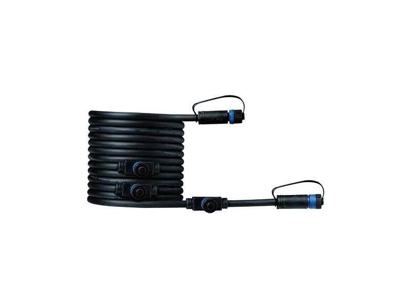 Paulmann Verlängerungskabel Plug & Shine IP68, 5m, Schwarz Paulmann Verlängerungskabel Plug & Shine IP68, 5m, Schwarz