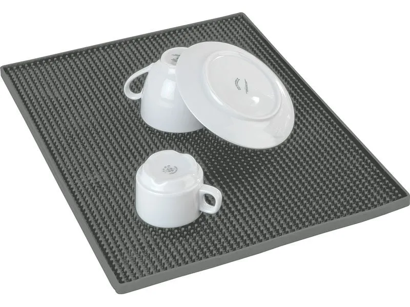 Wenko Abtropfmatte Maxi 40 x 30 cm, Grau